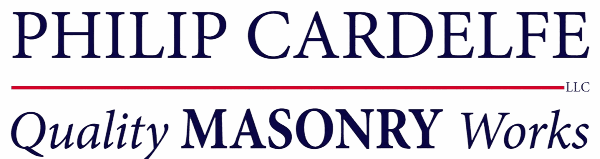 Close-up of text with blue and red lines on a white background.